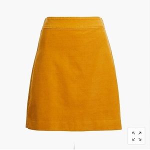NWT corduroy mini skirt